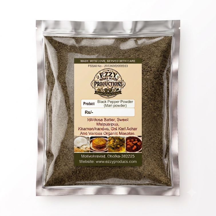 Premium Black Pepper Powder (Mari Powder)