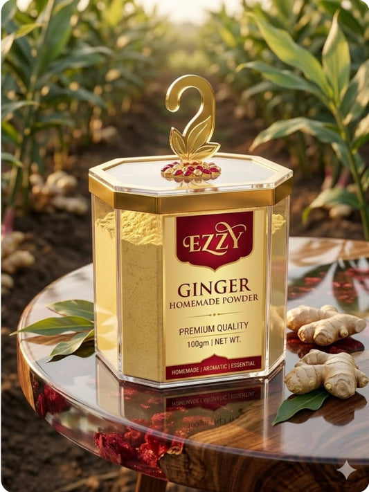 Homemade Dry Ginger Powder