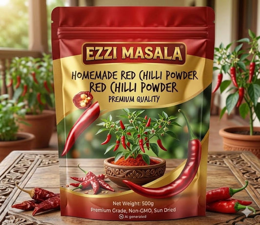 Homemade Red Chilli Powder