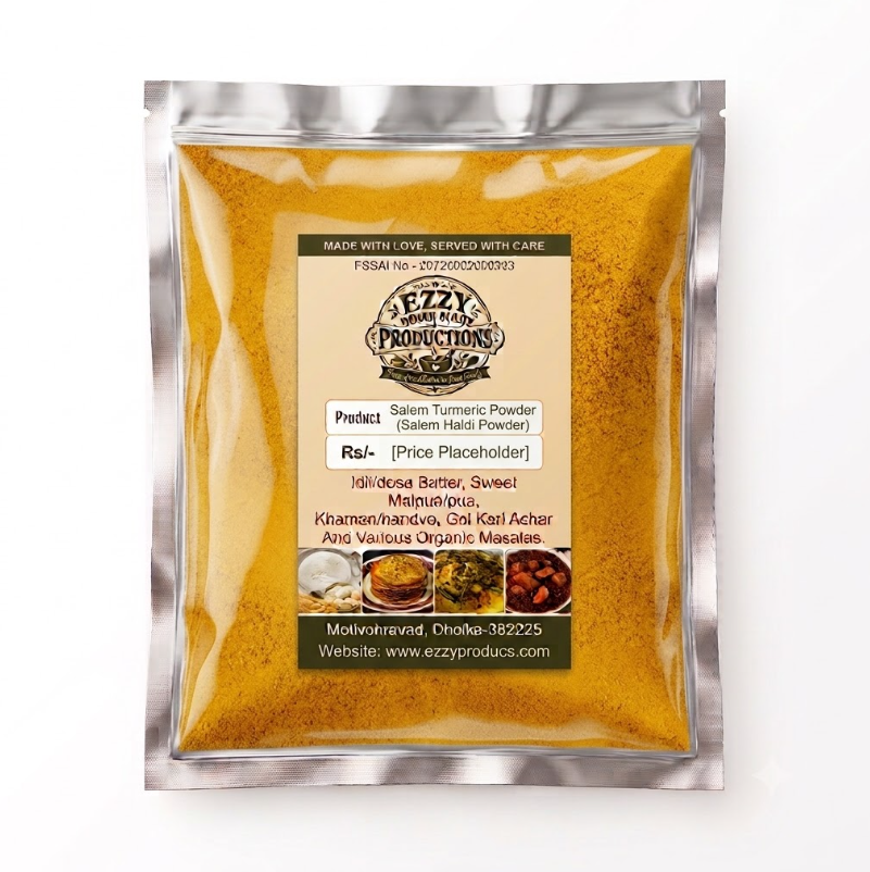 Premium Salem Turmeric Powder (Salem Haldi Powder)